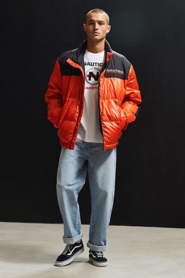 Nautica competition puffer outlet jacket