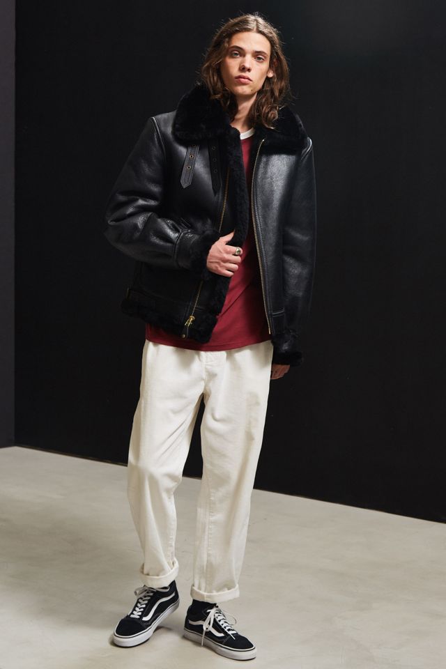 Schott B3 Sheepskin Bomber Jacket #5