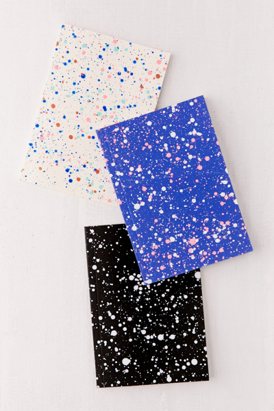 Amaretti Designs Paint Splatter Mini Notebook | Urban Outfitters