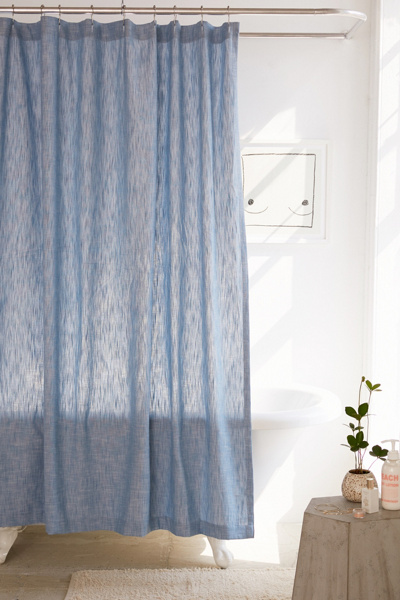 Calypso Chambray Shower Curtain | Urban Outfitters Canada