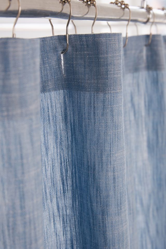 Calypso Chambray Shower Curtain #1