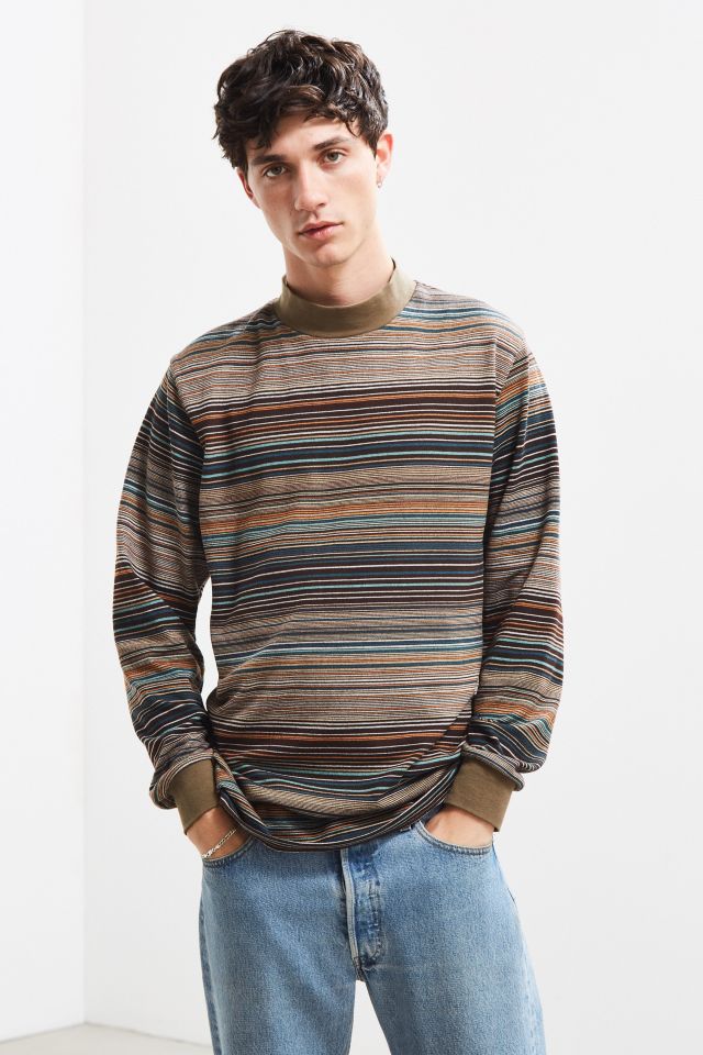 Publish Kole Stripe Long Sleeve Tee | Urban Outfitters