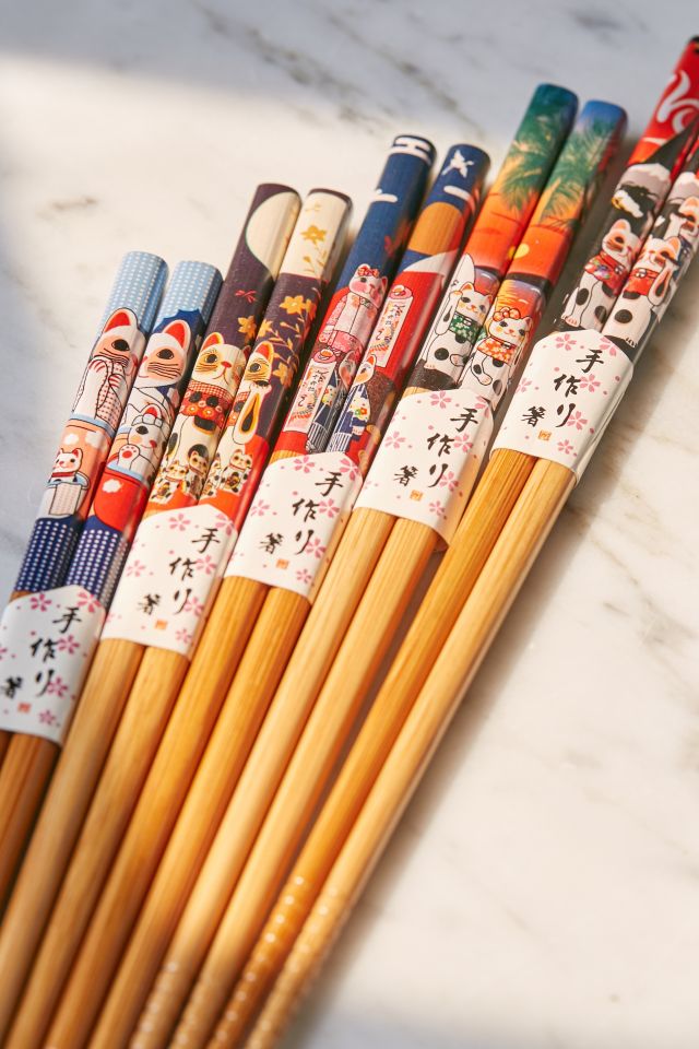 Miya Cats Chopsticks Set #2