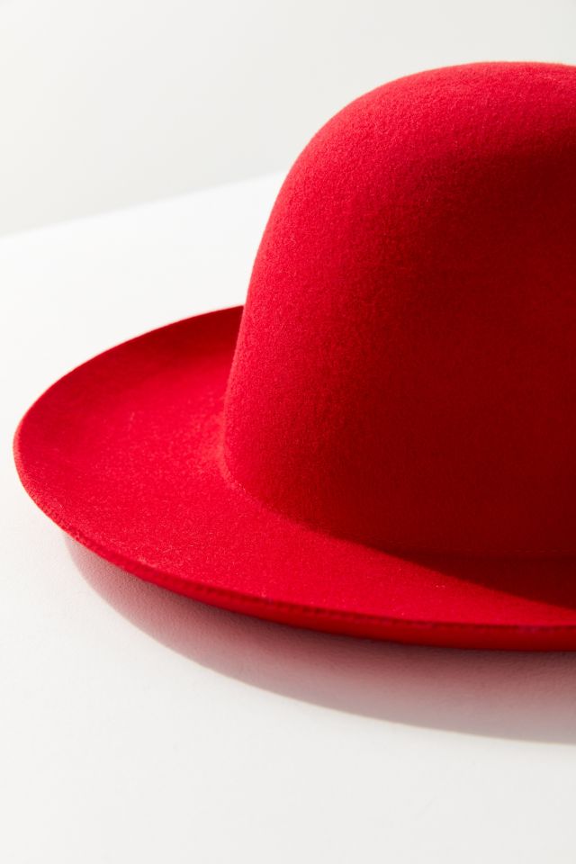Chapeau melon en feutre Annie #2