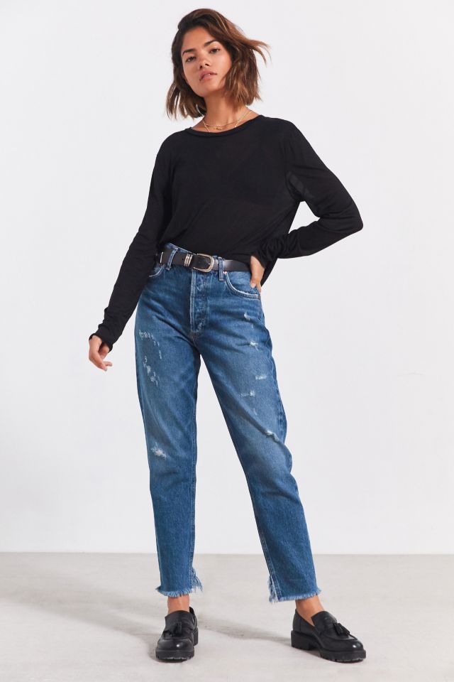 Project Social T Halie Lettuce Edge Long Sleeve Tee #3