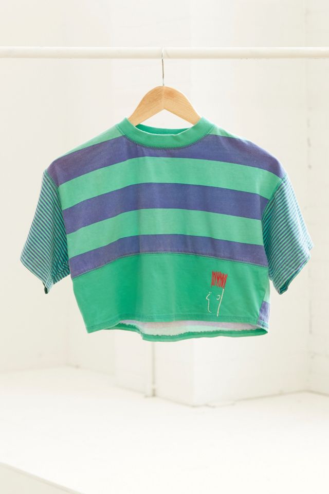 Vintage '90S Striped Crop Top | Urban Outfitters