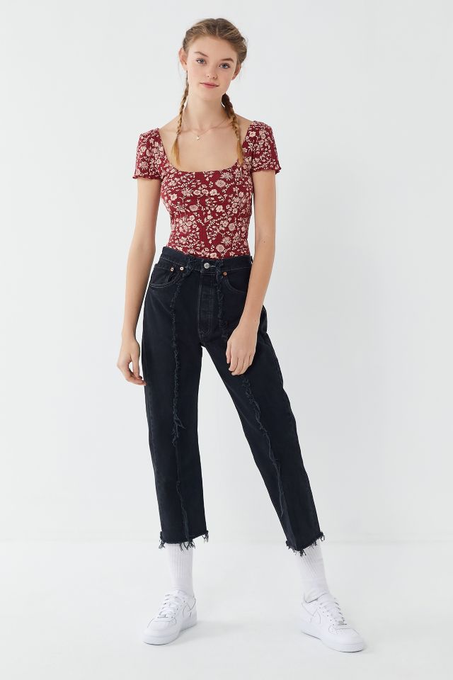 Urban Renewal Recycled Seamed Front Levi’s Jean #1