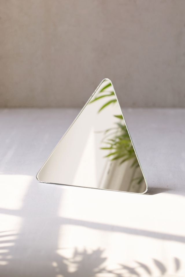Triangle Tabletop Mirror