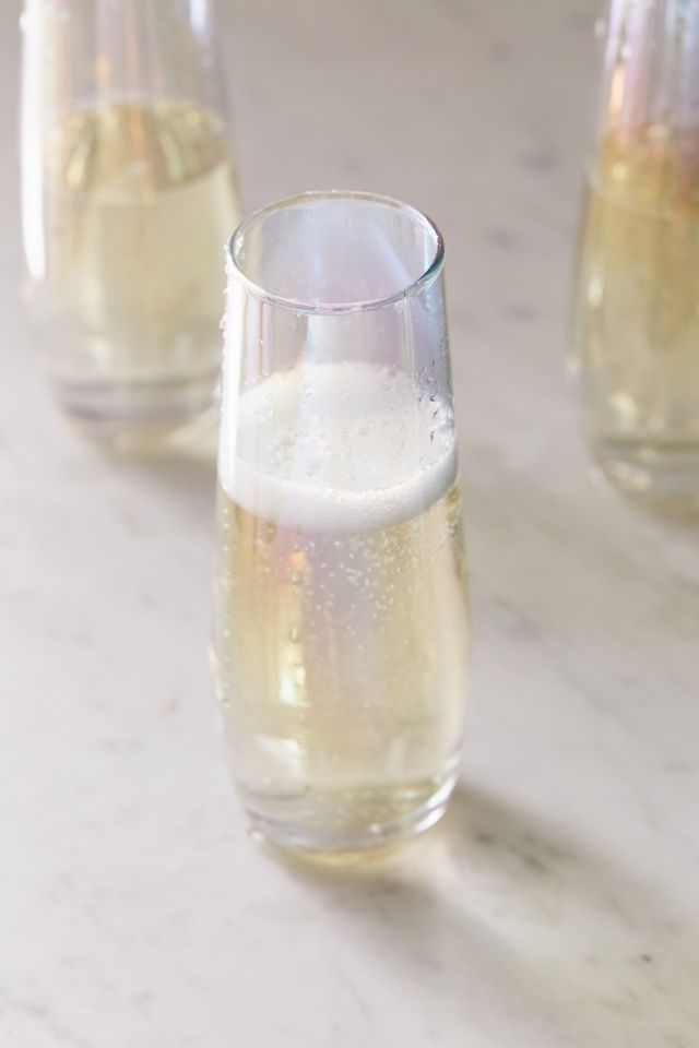 Iridescent Stemless Flute Glass - Set Of 4 #2