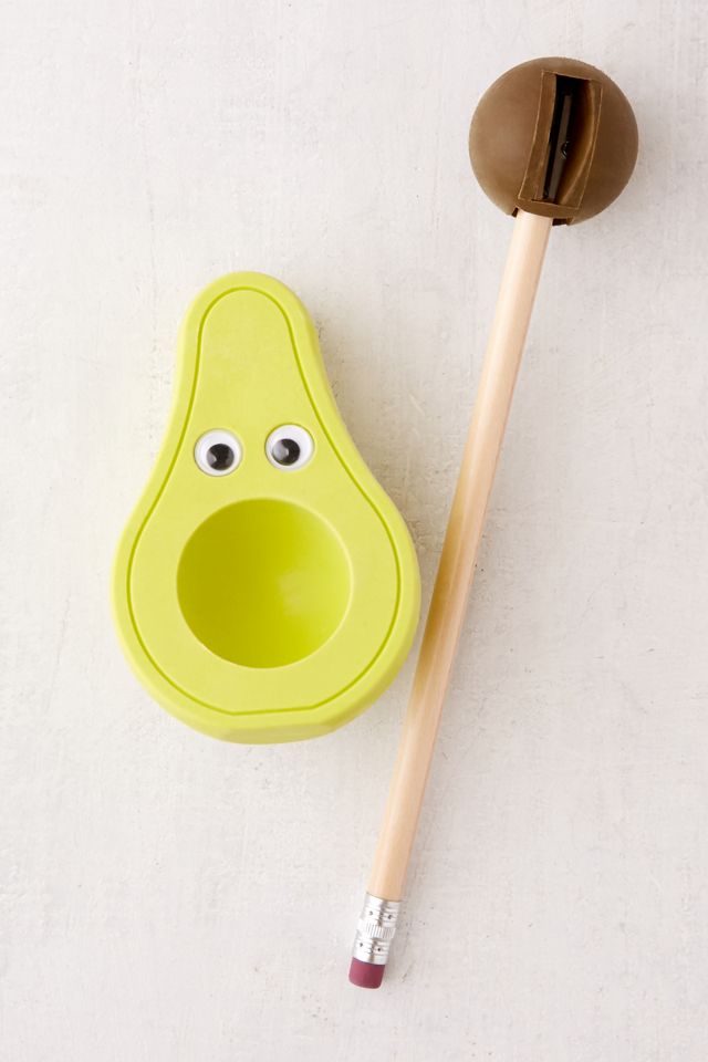 NPW Avocado Eraser + Sharpener Set | Urban Outfitters