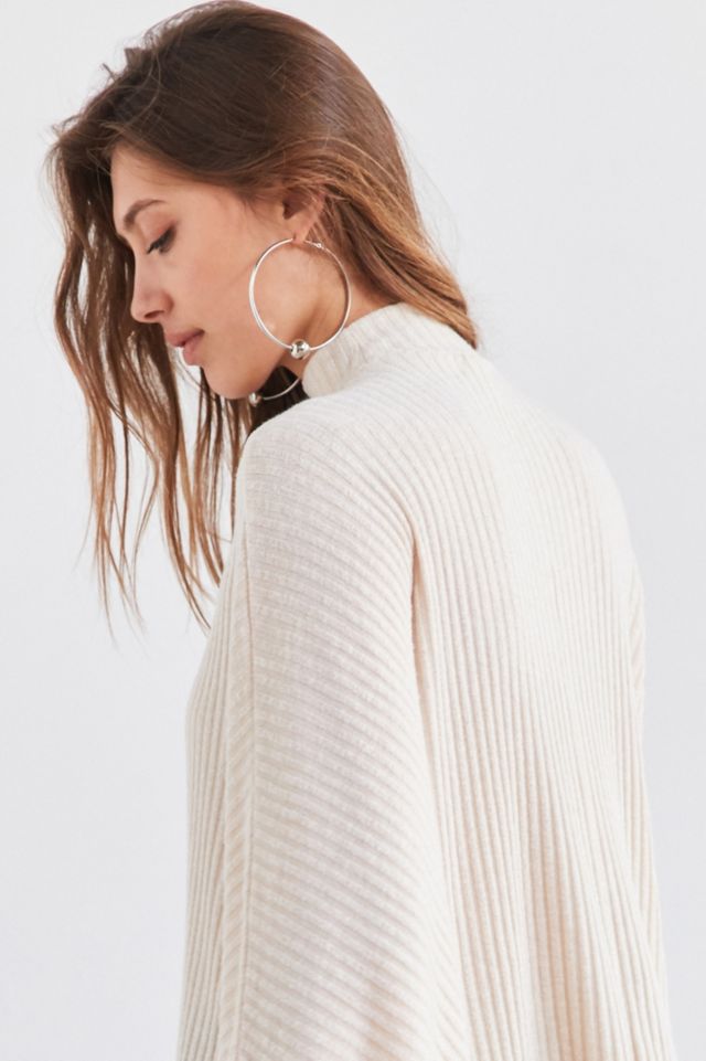 Silence + Noise Sky Open Mock-Neck Sweater #2