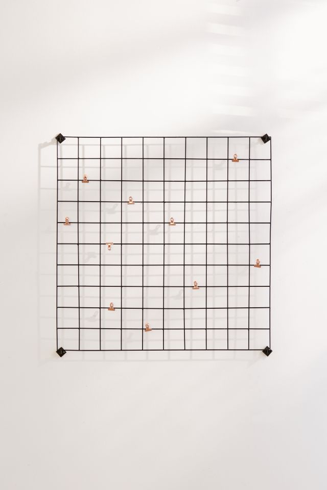 Wire Wall Square Grid #2