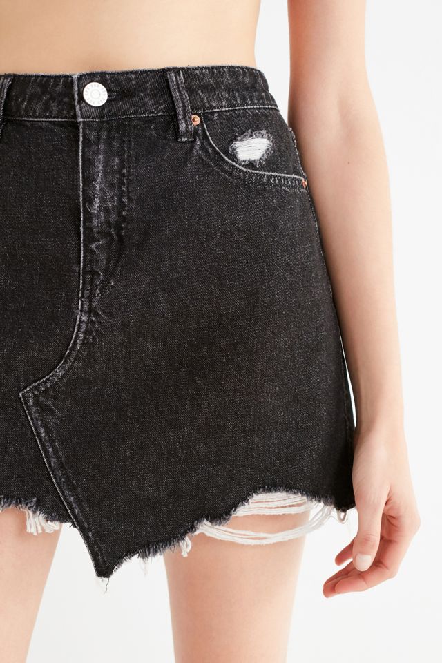 BDG - Minijupe asymétrique en denim #4