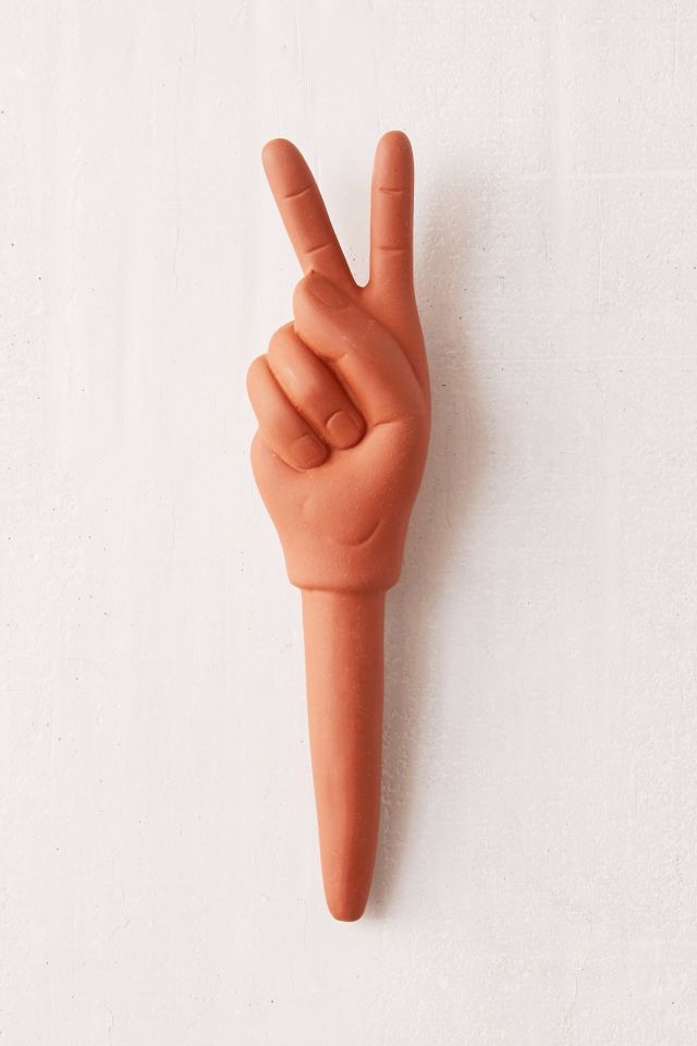 Peace Sign Self-Watering Plant Stake #1