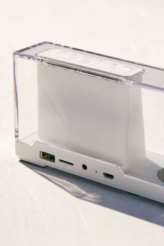 Clear Bluetooth Speaker Desk Clock #3