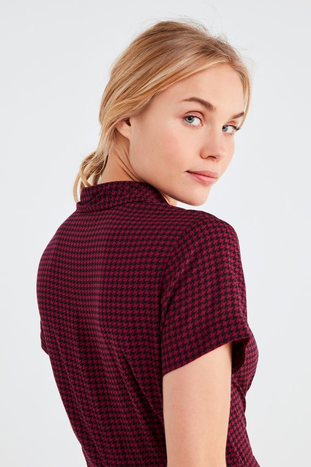 Uo bellina button-down shirt romper store