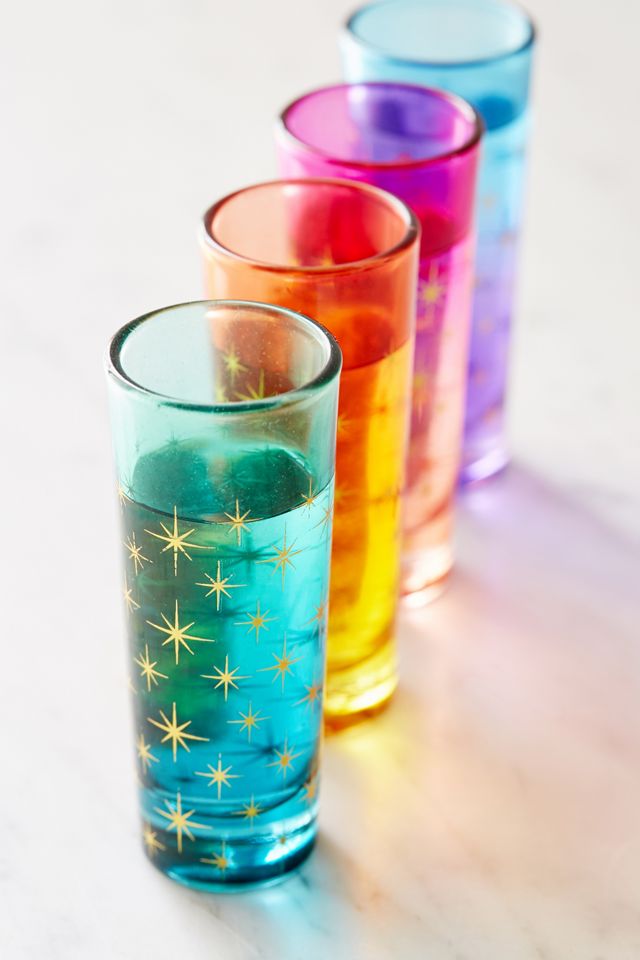 Ombre Star Shot Glass – Set of 4 #1