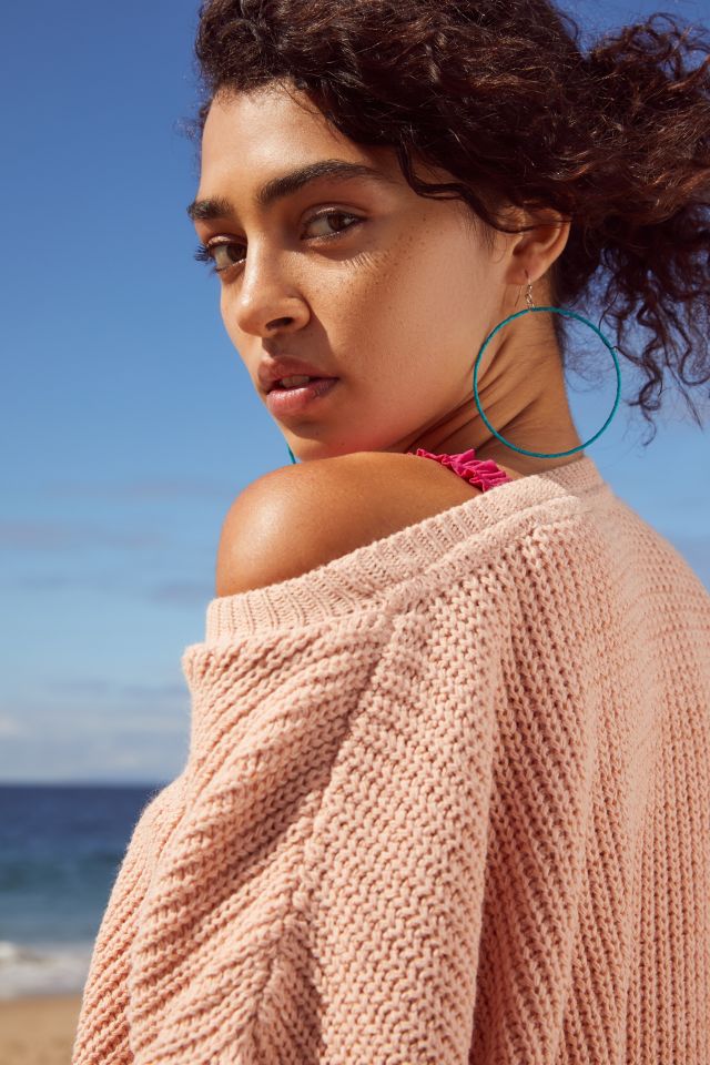 BDG Drop-Sleeve Fisherman Sweater #1
