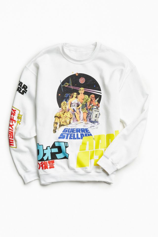 Star Wars Bootleg Poster Crew Neck Sweatshirt | Urban Outfitters Canada