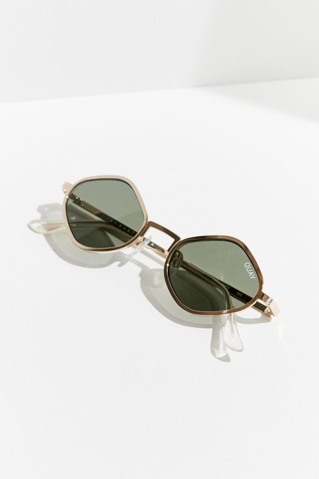 Quay Purple Honey Geometric Sunglasses Quay Purple Honey Geometric Sunglasses | Urban Outfitters main image 3
