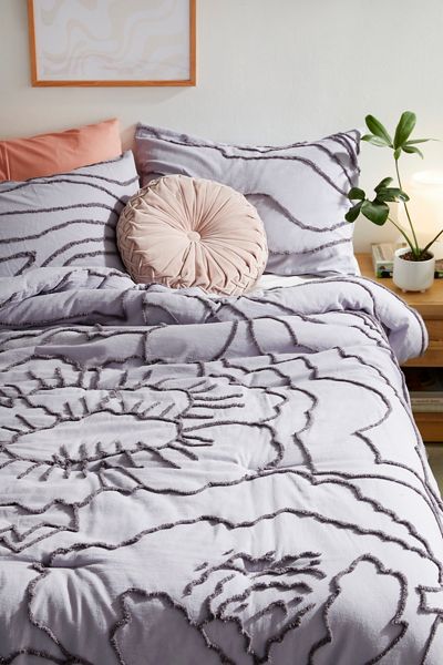 Margot Tufted Floral Comforter