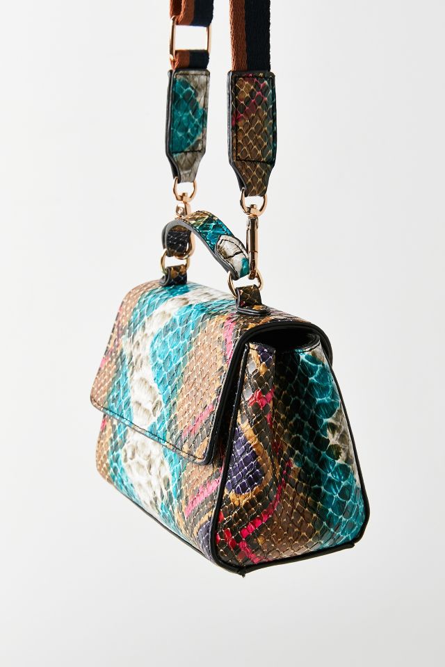 Sem Faux Snake Crossbody Bag #1