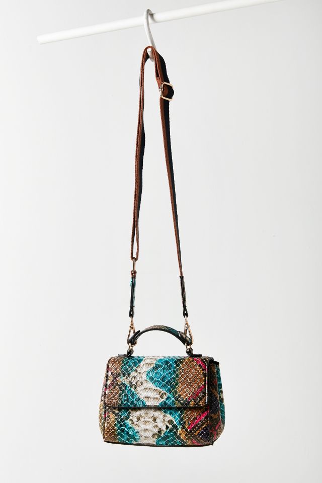 Sem Faux Snake Crossbody Bag #2