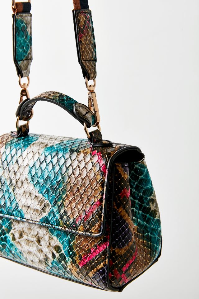Sem Faux Snake Crossbody Bag #4