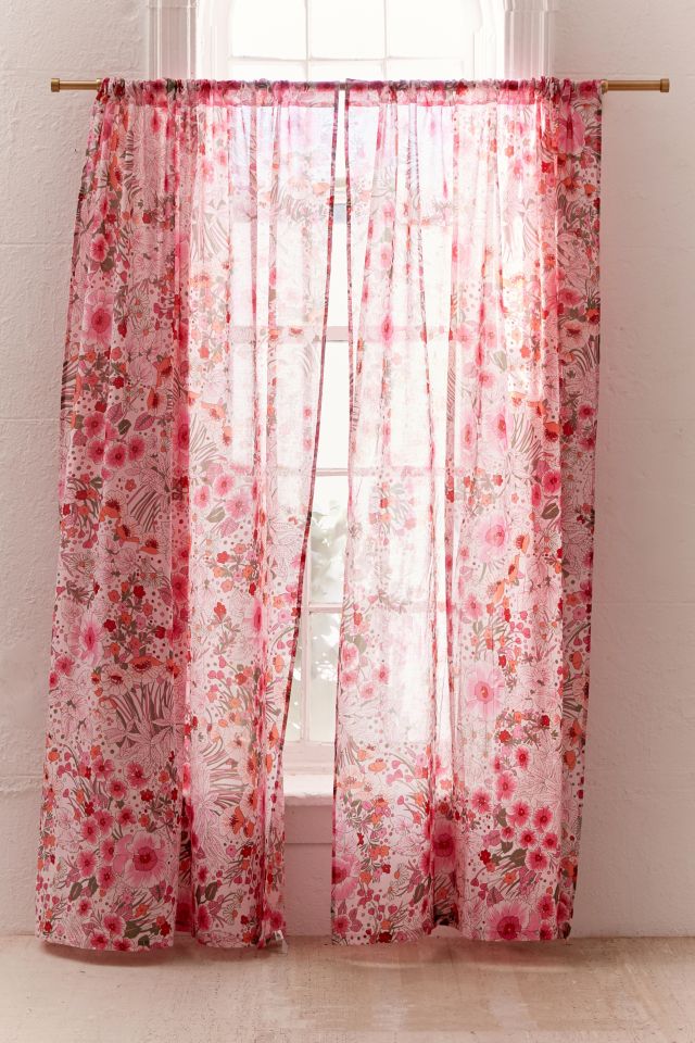 Lovise Floral Window Curtain #1