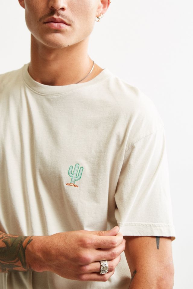 Embroidered Cactus Tee #1
