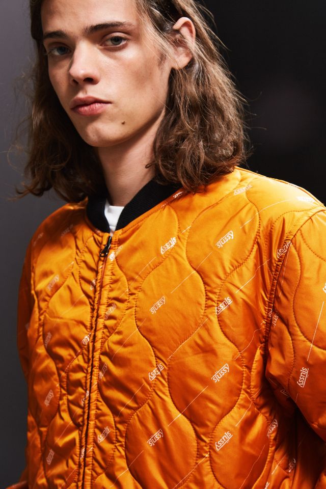 Stussy quilted work jacket store
