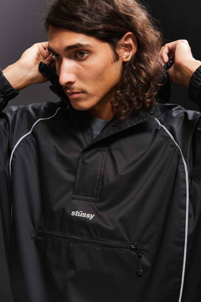 Stussy 3M Piping Pullover Windbreaker Jacket #3