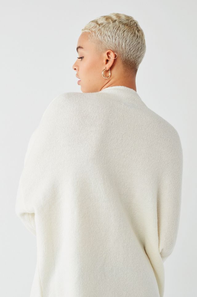 UO Benny Fuzzy Mock-Neck Sweater #3