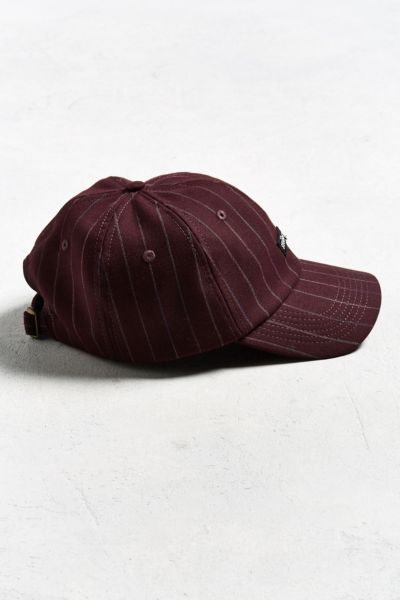 GW限定販売) 貴重 stussy PINSTRIPE CAP ステューシー キャップ ust