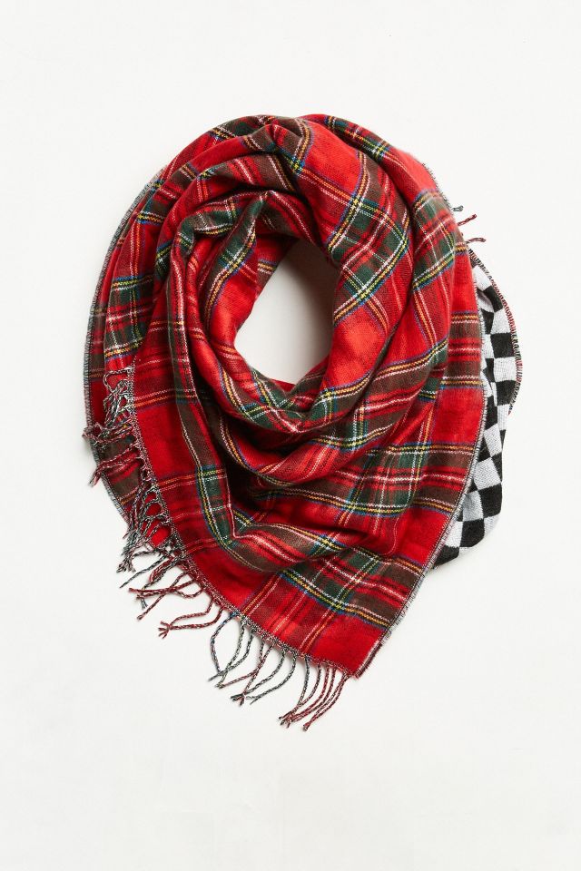 小物 Stussy PLAID SCARF 24fw Stussy Double Faced Stadium Scarf | Urban Outfitters Canada