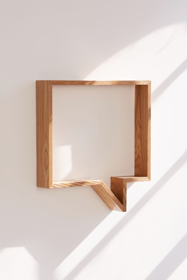 Speech Bubble Wall Shelf #1