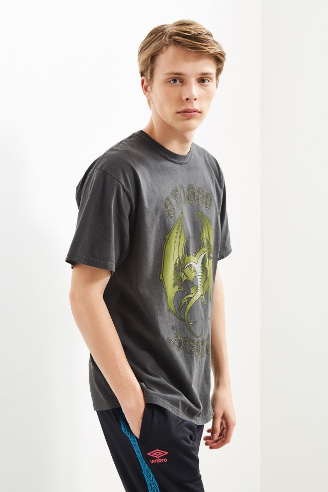 ★25SS 大人気★STUSSY Double Dragon Pigment Dyed Tee Stussy Double Dragon Pigment Dyed Tee (Natural) – CNCPTS
