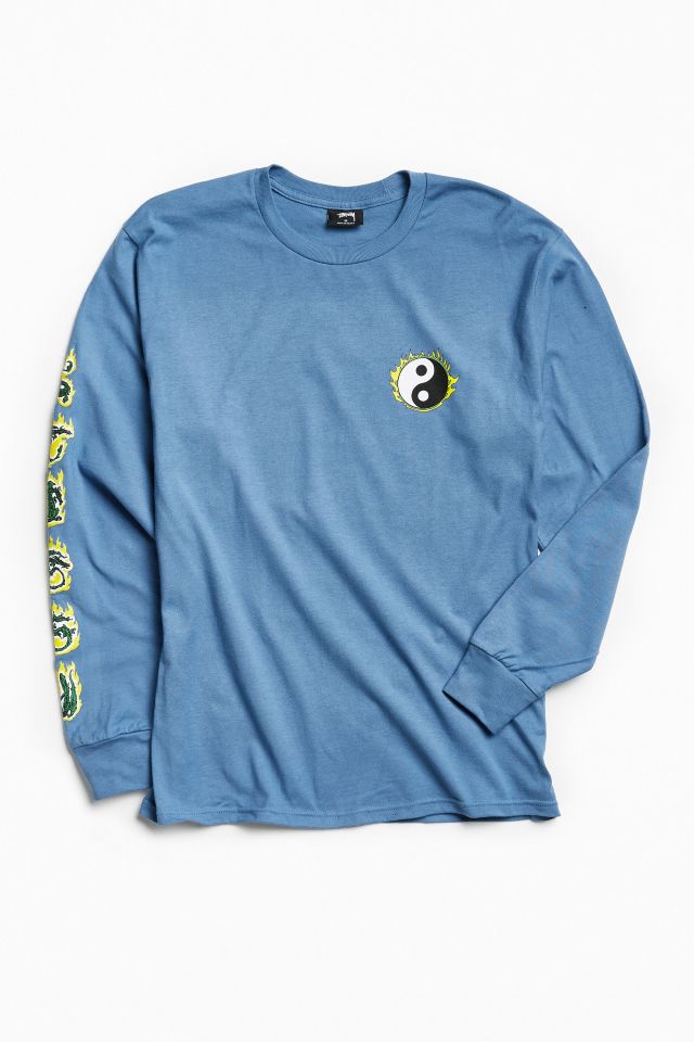 Stussy Yin-Yang Fire Long Sleeve Tee | Urban Outfitters