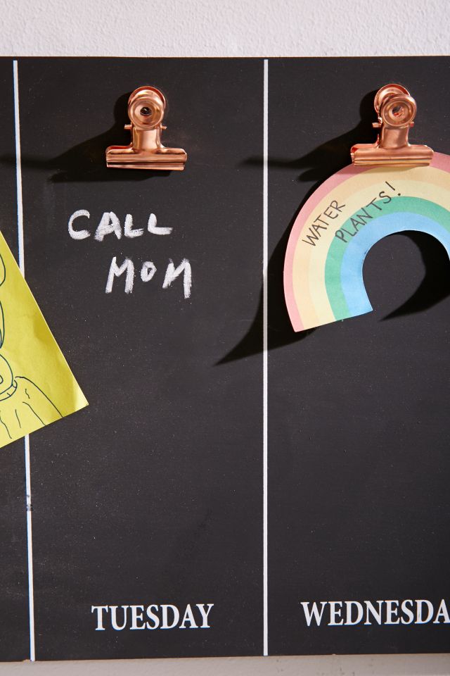 Calendar Chalkboard #1