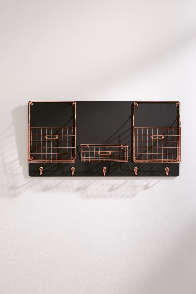 Chalkboard Wall Storage Organizer #3