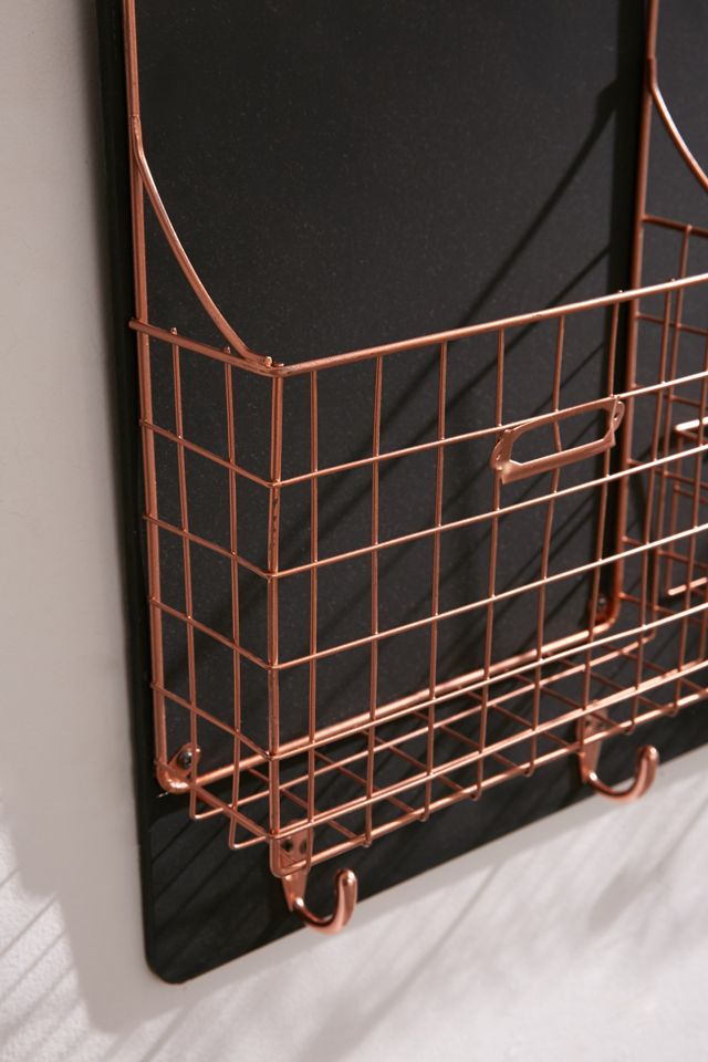 Chalkboard Wall Storage Organizer #4