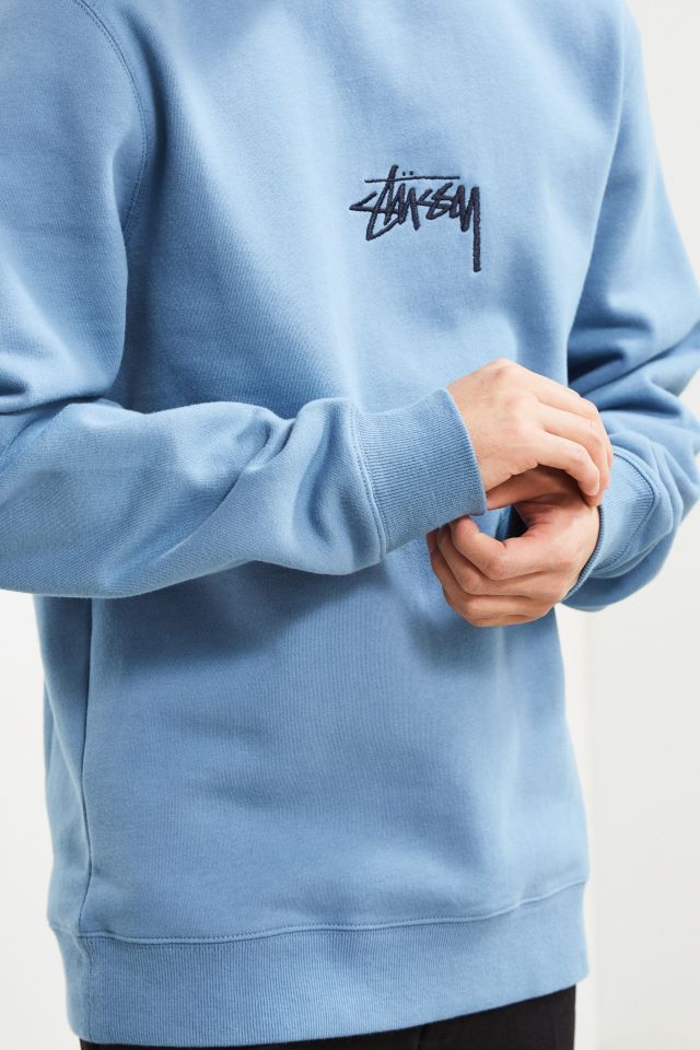 Stussy Arch Logo Crew Neck Sweatshirt, Urban Outfitters