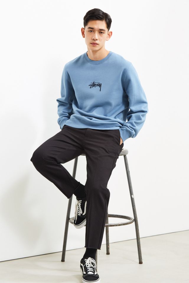 Stussy Arch Logo Crew Neck Sweatshirt, Urban Outfitters