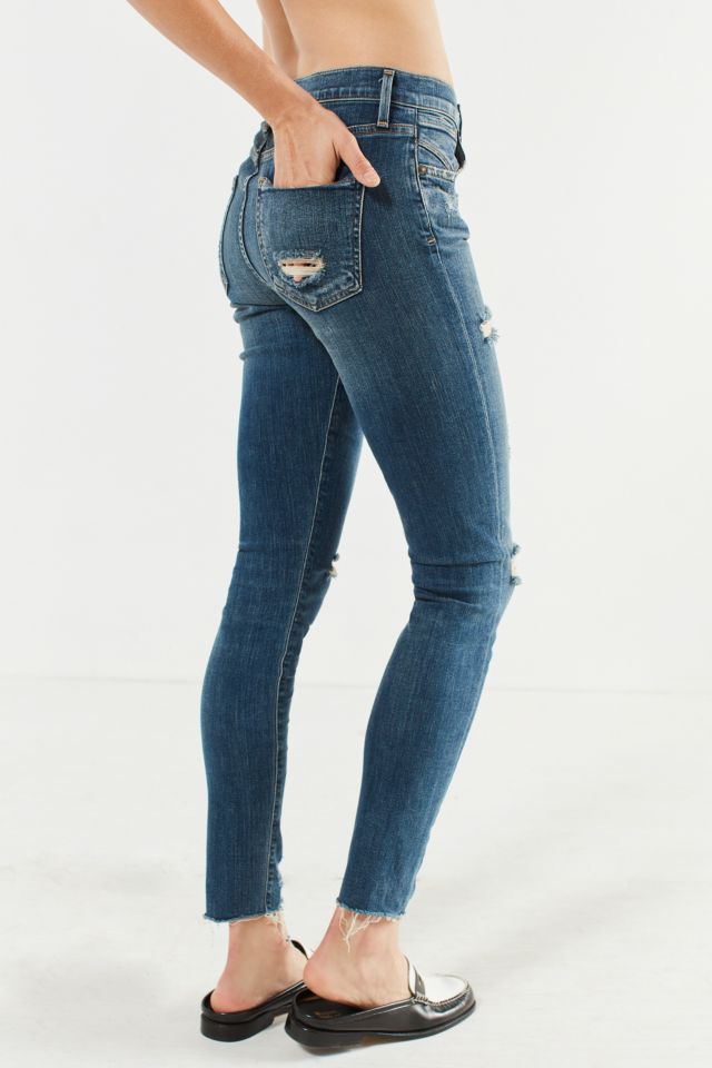 AGOLDE Sophie High Rise Distressed Cropped Skinny Jean Edition