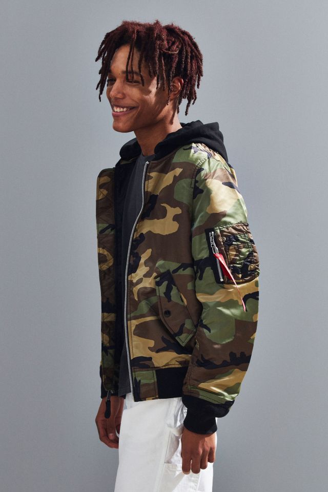 Alpha Industries L-2B Hooded Bomber Jacket #2