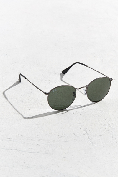 ray ban silver round glasses
