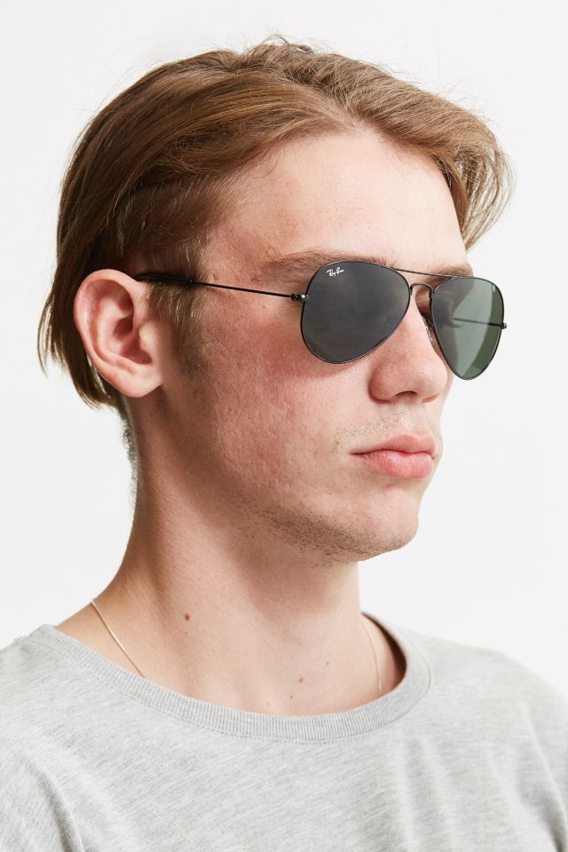 Ray-Ban Black Aviator Sunglasses #1
