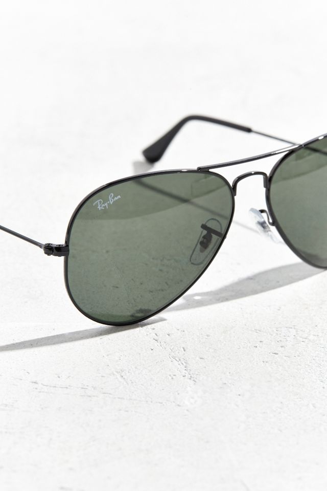 Ray-Ban Black Aviator Sunglasses #2