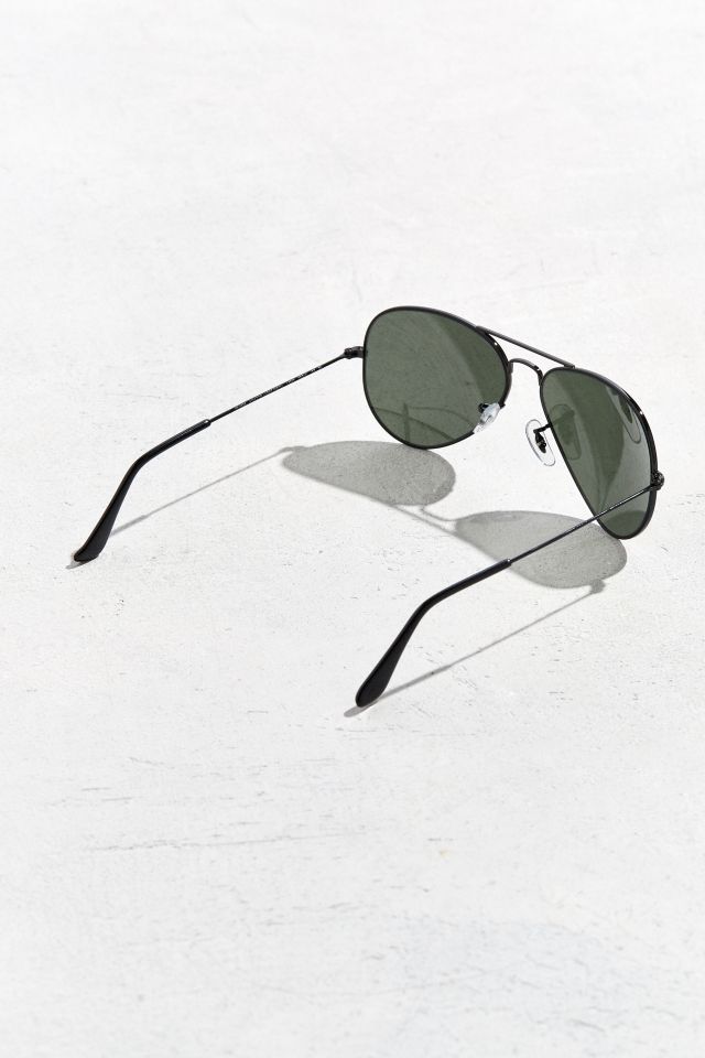 Ray-Ban Black Aviator Sunglasses #3