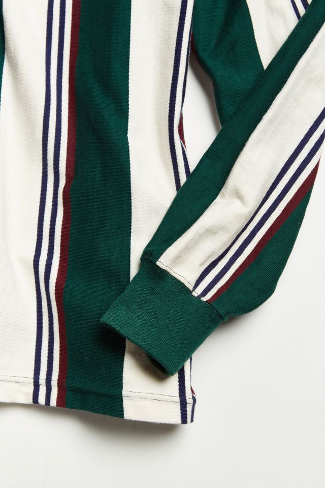 Vintage Polo Ralph Lauren Multi Vertical Stripe Rugby Shirt #3